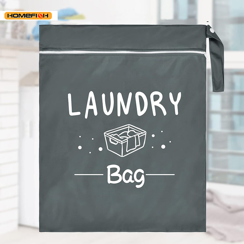 AliExpress HOMEFISH Zippered Nylon Laundry Travel Pouch, view 3