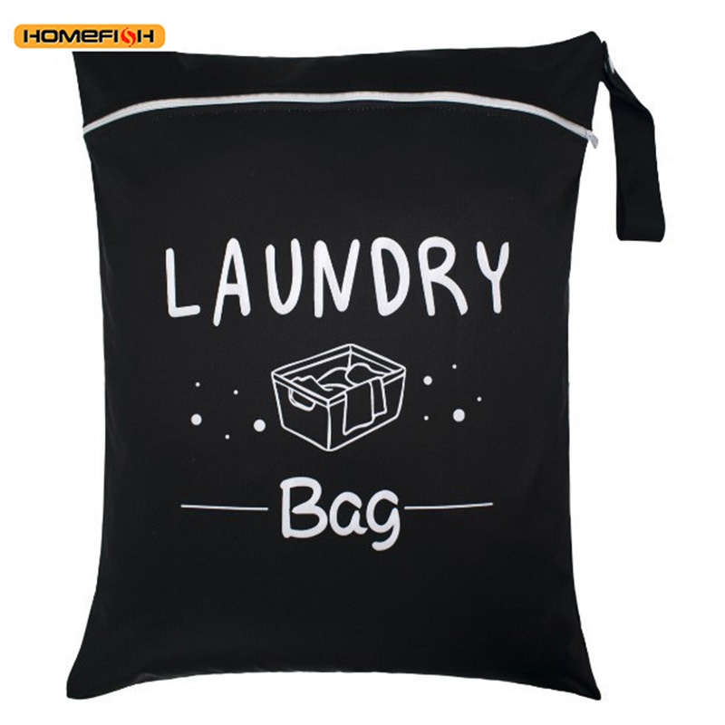 AliExpress HOMEFISH Zippered Nylon Laundry Travel Pouch, view 5