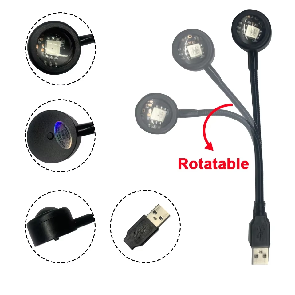 AliExpress HOMEFISH USB LED Sunset Projection Lamp, view 2