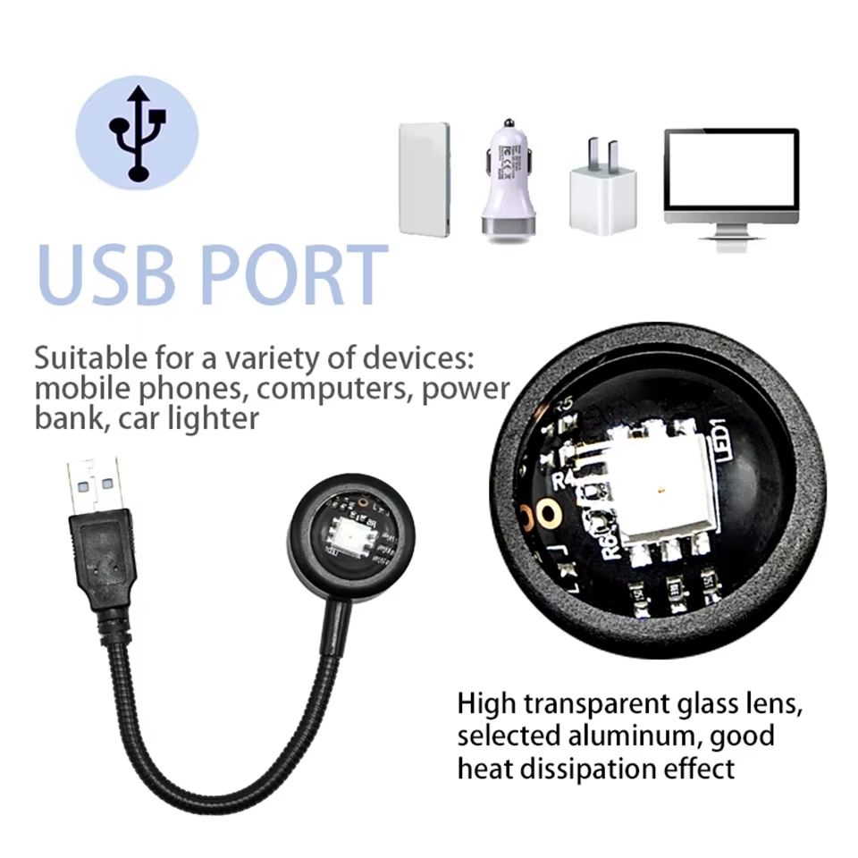 AliExpress HOMEFISH USB LED Sunset Projection Lamp, view 4