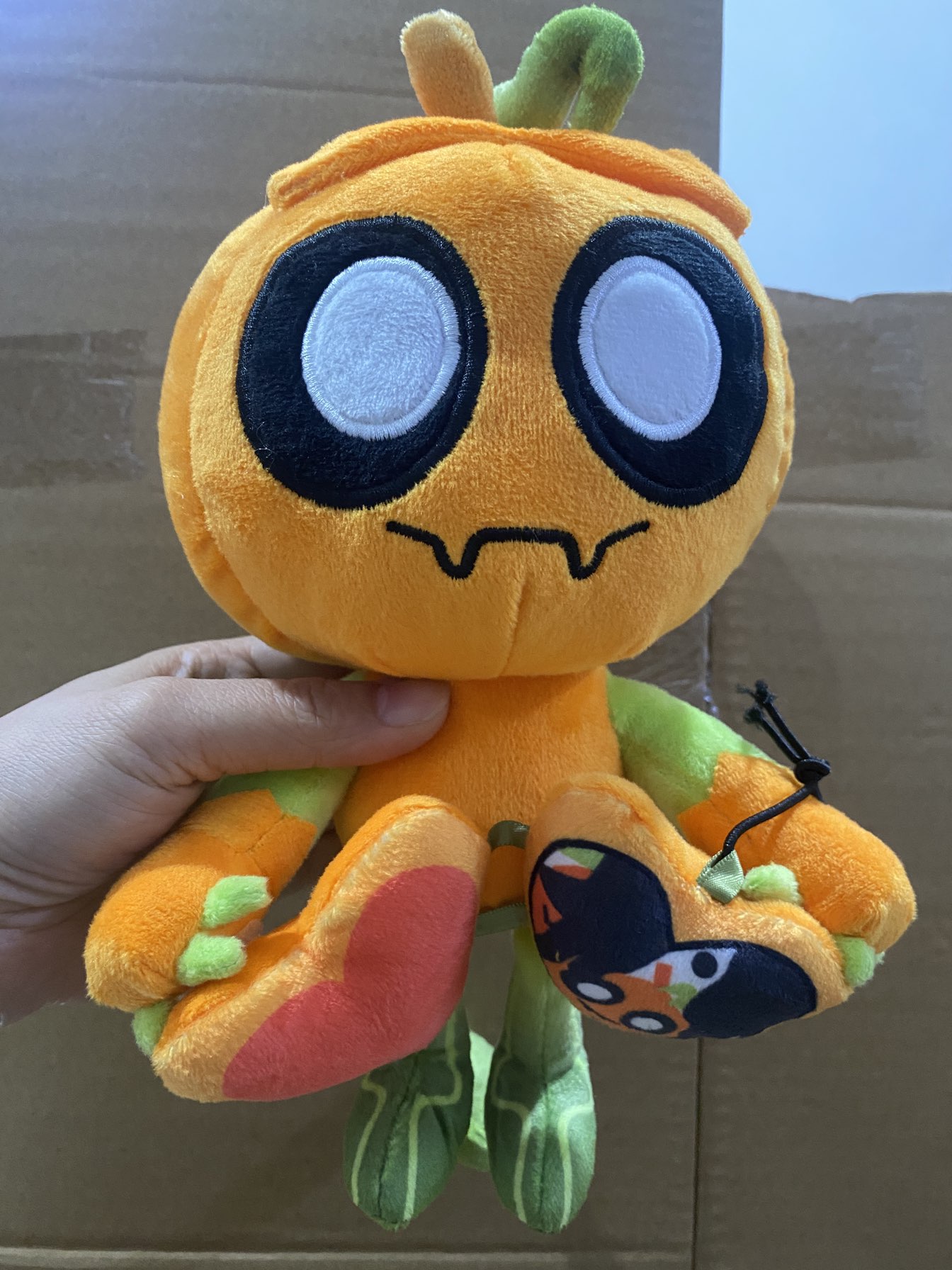 AliExpress HOT Cute Dandy World Plush Toys XMAS Game Pumpkin Stuffed Doll Birthday Holiday Gifts Toys for Room Decoration--, view 4