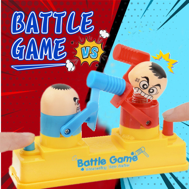 AliExpress Hot Funny Practical Joke Fight Battle Antistress Toy Prank Interaction Play Table Game Toys  Gift