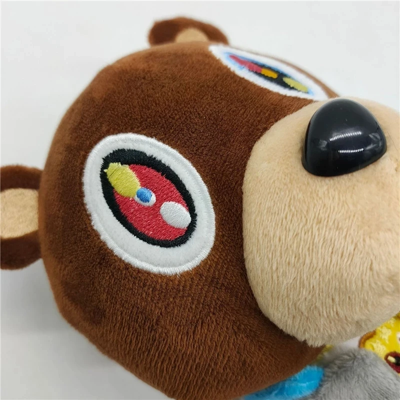AliExpress Hot Kawaii Kanye Dropout Bear Teddy Bear Plush Toys Kanye West Graduation Soft Stuffed Home Room Decor Birthday Gift, view 6