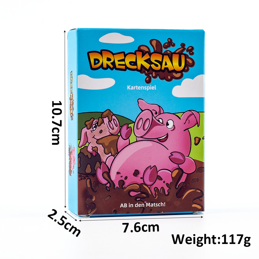 AliExpress Hot Sale 1Set Hot Drecksau  Party Cards Game Board Game Intellectual Toys Gifts 10.7*7.6cm, view 2