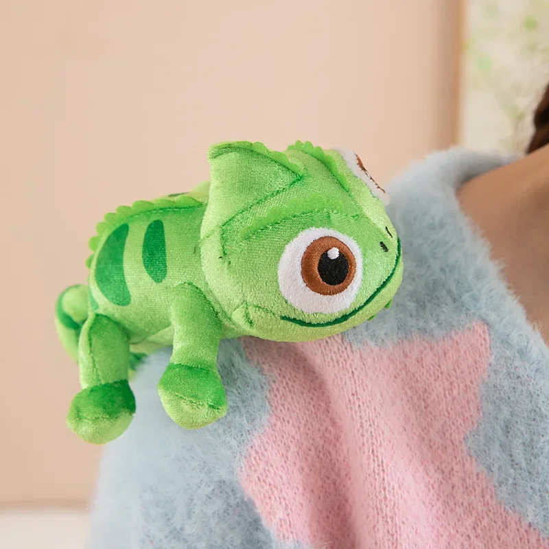 AliExpress Hot sell 16cm Ratatouille Chameleon Plush Magnetic Sebastian Shoulder Plush Toy Kawaii Plush Stuffed Dolls Kids Birthday Gifts