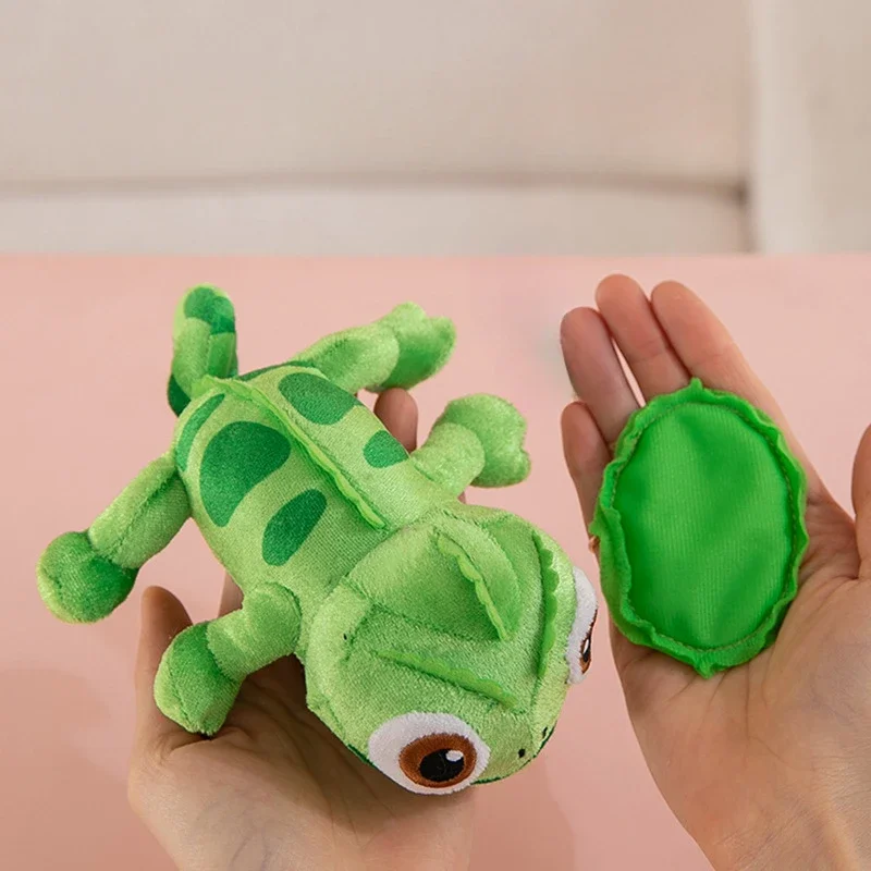 AliExpress Hot sell 16cm Ratatouille Chameleon Plush Magnetic Sebastian Shoulder Plush Toy Kawaii Plush Stuffed Dolls Kids Birthday Gifts, view 2