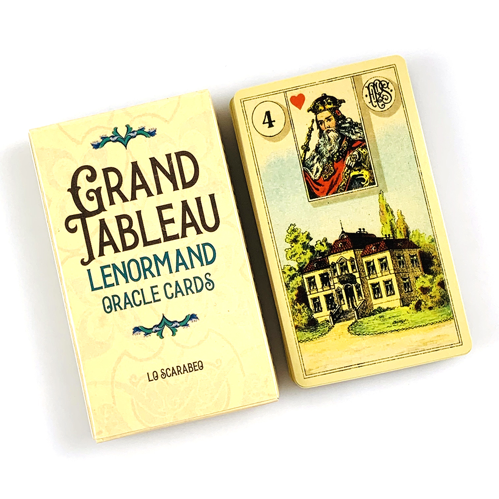 AliExpress Hot-selling Grand Tableau Lenormand Oracle Cards A 36 Cards English Divination Edition Deck Borad Games With Paper Guidebook