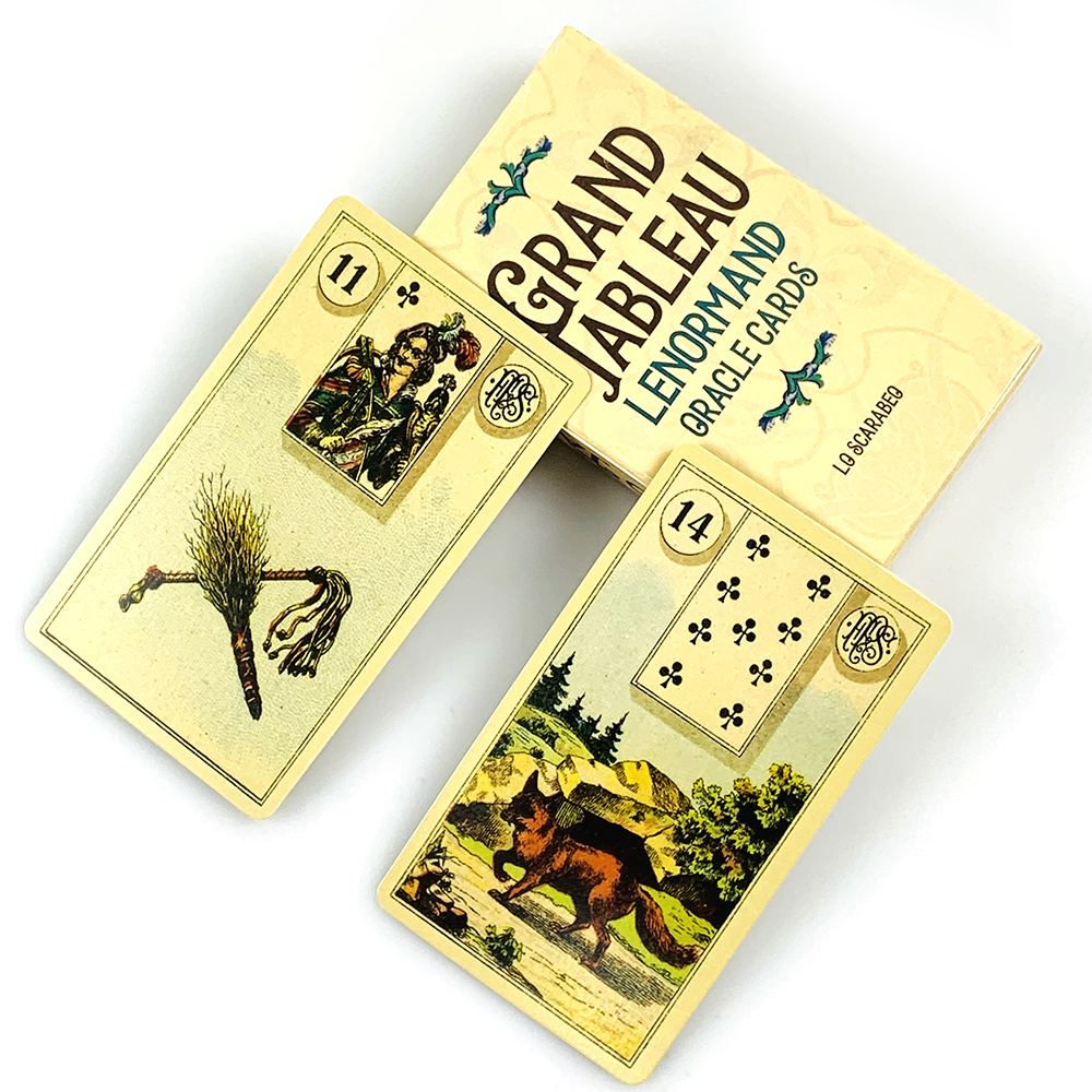 AliExpress Hot-selling Grand Tableau Lenormand Oracle Cards A 36 Cards English Divination Edition Deck Borad Games With Paper Guidebook, view 3