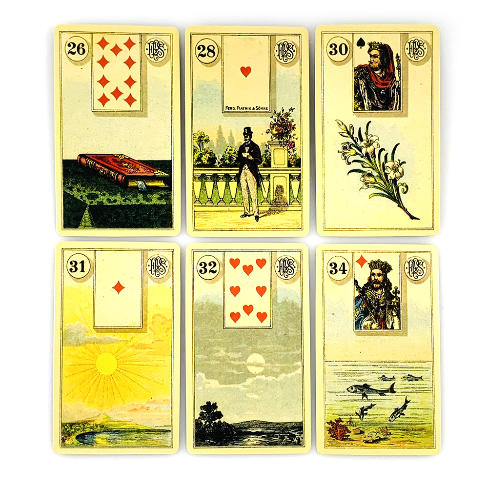 AliExpress Hot-selling Grand Tableau Lenormand Oracle Cards A 36 Cards English Divination Edition Deck Borad Games With Paper Guidebook, view 4