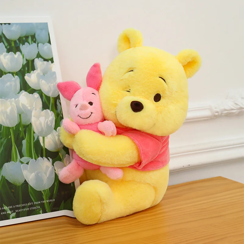 AliExpress HOTSALE 35cm Winnie Plush Toy Cute Little Bear Doll Vivi Doll Friend Birthday Gift Chrismas gift, view 3