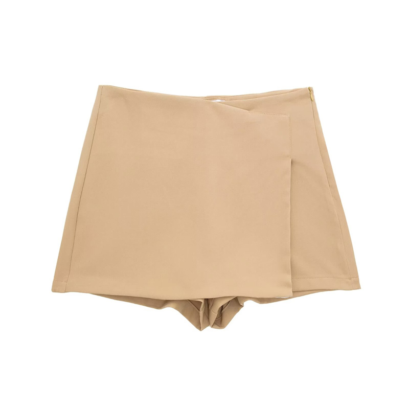 AliExpress HXAO Shorts Women 2024 Black White Mini shorts Women's Shorts High waist Micro Casual Skirt Shorts Asymmetric Shorts Skirt Mujer, view 2