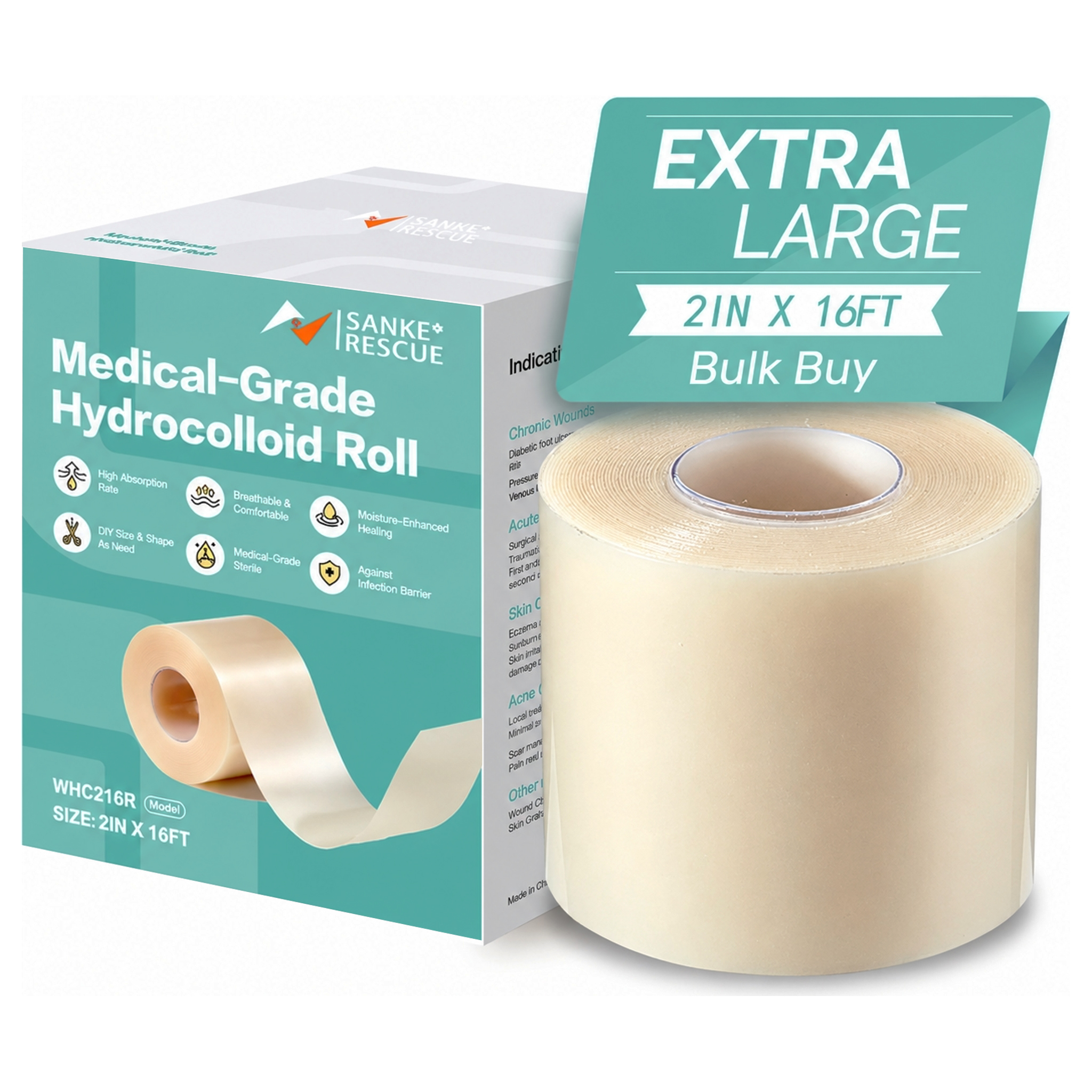 AliExpress Cut-to-Size Hydrocolloid Wound Dressing Roll