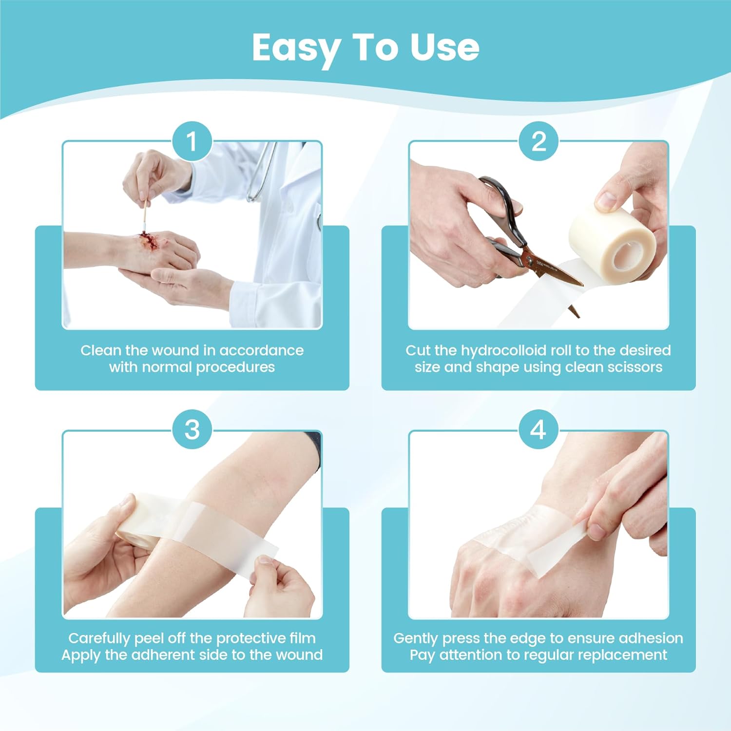 AliExpress Cut-to-Size Hydrocolloid Wound Dressing Roll, view 5