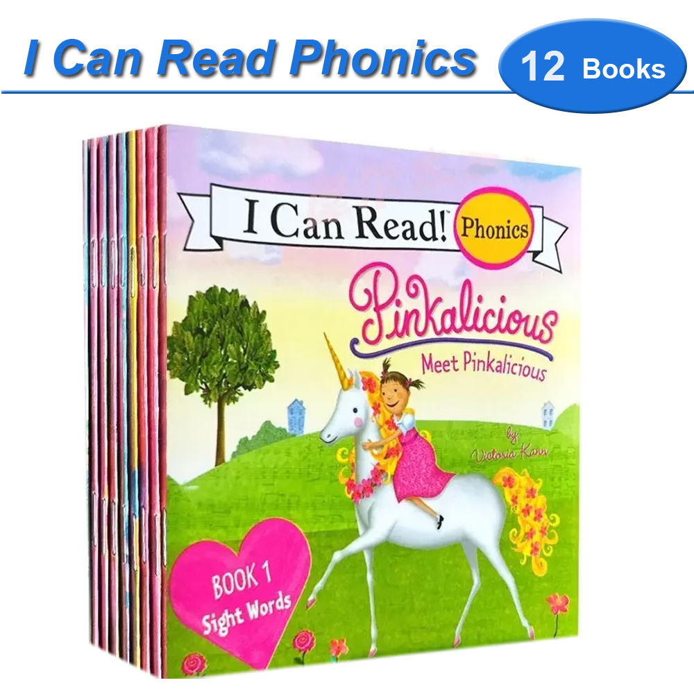 AliExpress I Can Read Phonics 12 Books/Set My Very First Picture Books English Story Pocket Book for Children Kids Baby Montessori Reading, view 2