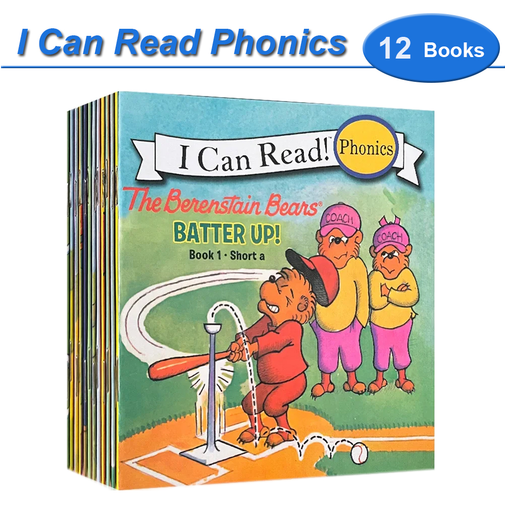 AliExpress I Can Read Phonics 12 Books/Set My Very First Picture Books English Story Pocket Book for Children Kids Baby Montessori Reading, view 5