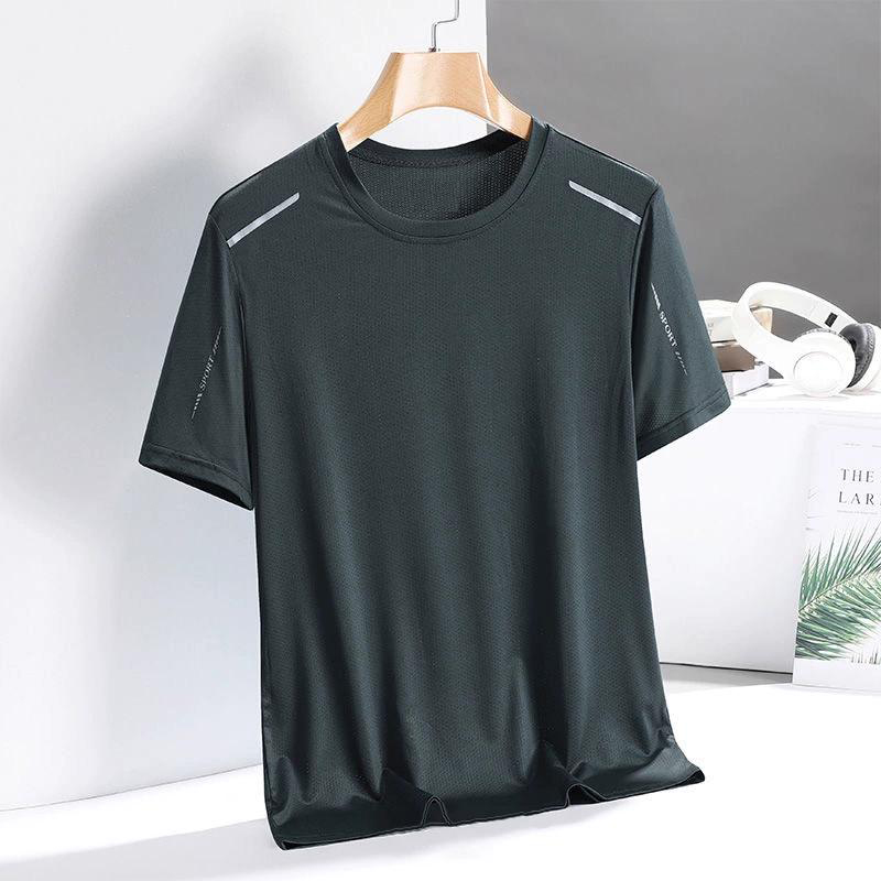AliExpress Men's Ice Silk Quick-Dry Running T-Shirt, view 4