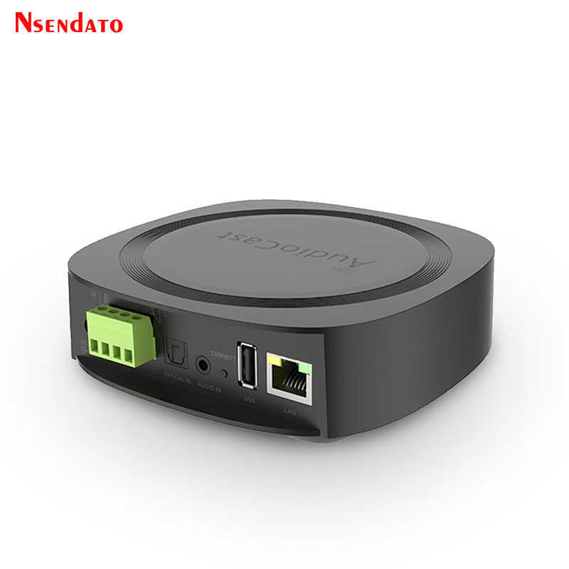 AliExpress IEAST Audiocast AMP50 Wireless WiFi & BT V5.0 Amplifier Multi Room Audio Music Receiver Adapter For Airplay DLNA Speakers Mic TV