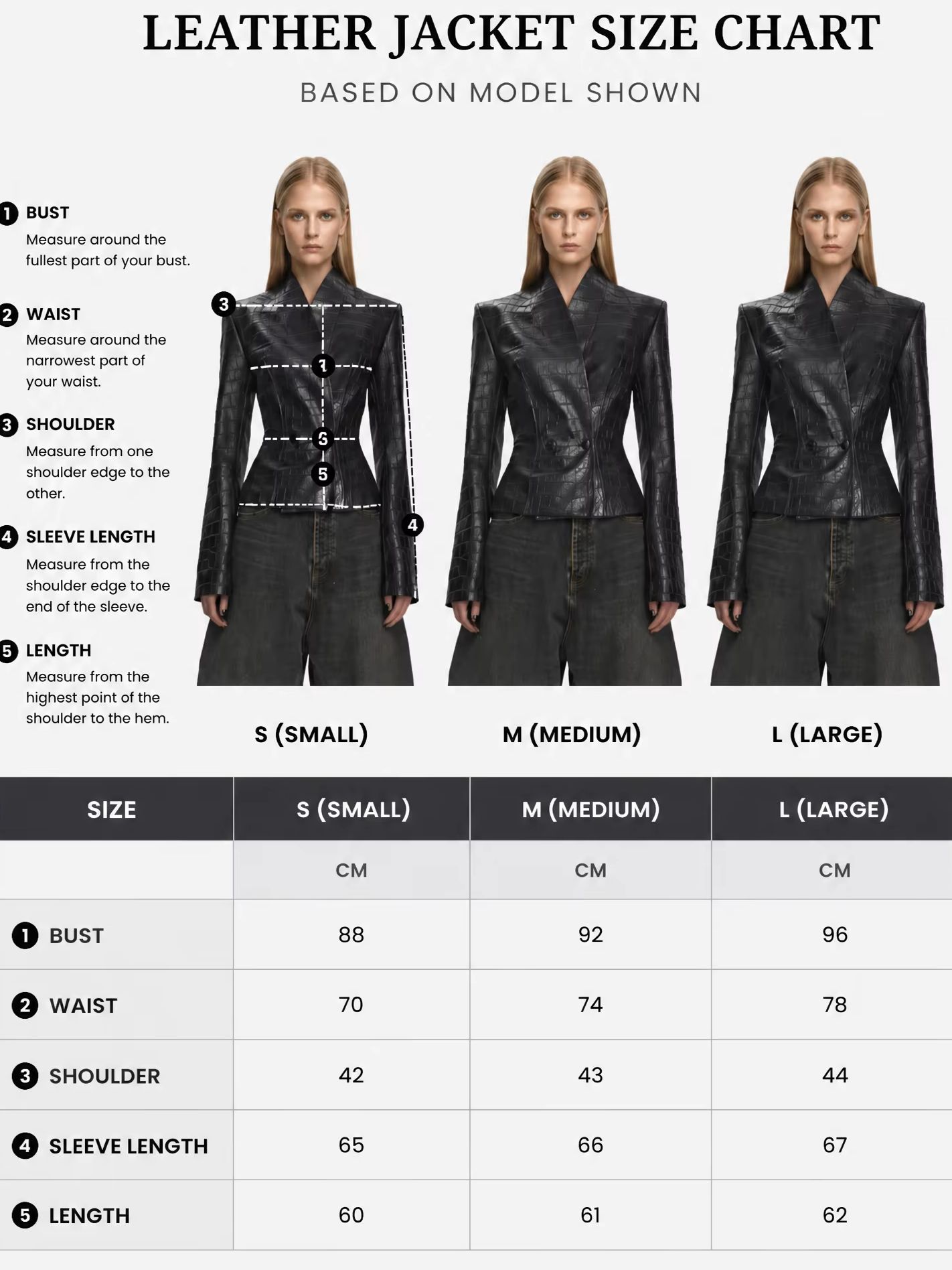 AliExpress IG 2026 New Women's Gothic Faux Leather Embossed Fitted Leather Blazer Structured Shoulder Lace Cuff Casual Black Blazers, view 3
