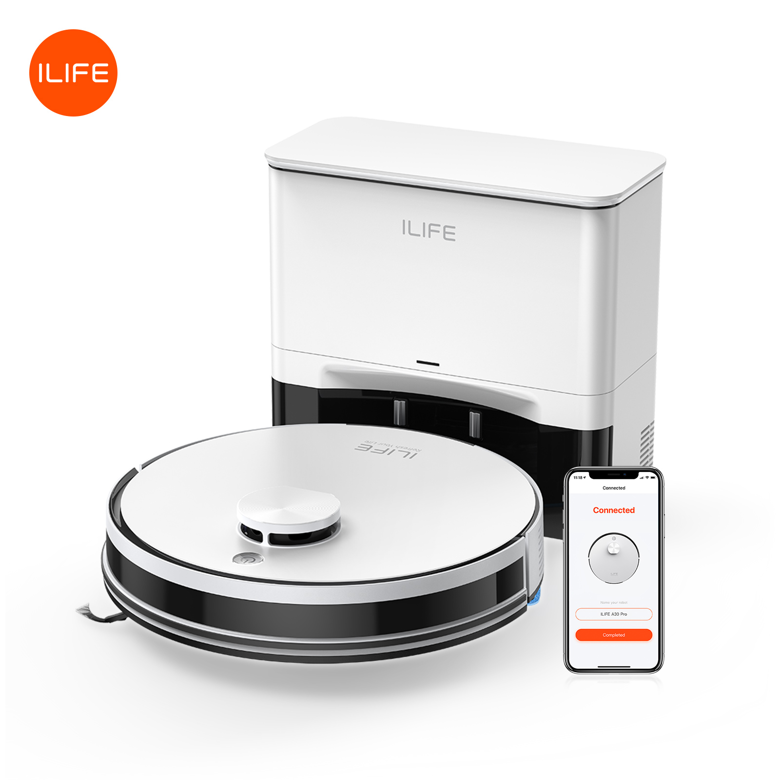 AliExpress ILIFE A30 PRO Self-Emptying Robot Vacuum and Mop