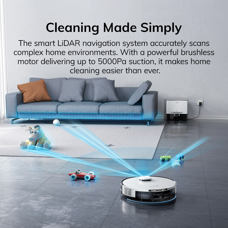AliExpress ILIFE A30 PRO Self-Emptying Robot Vacuum and Mop, view 2