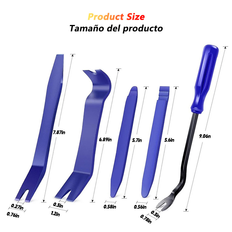 AliExpress iLMH Car Trim and Dash Panel Removal Tool Set, view 3