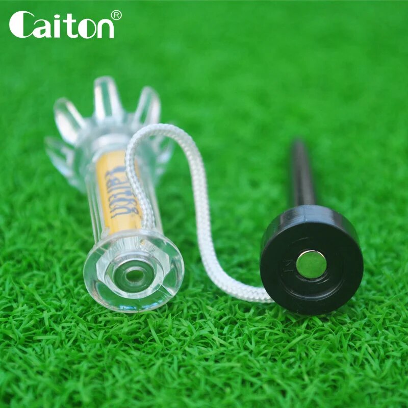 AliExpress Improve Your Golf Game with the Caiton 5pcs Magnetic Plastic Golf Tee Set - 360degree Bounce, view 5