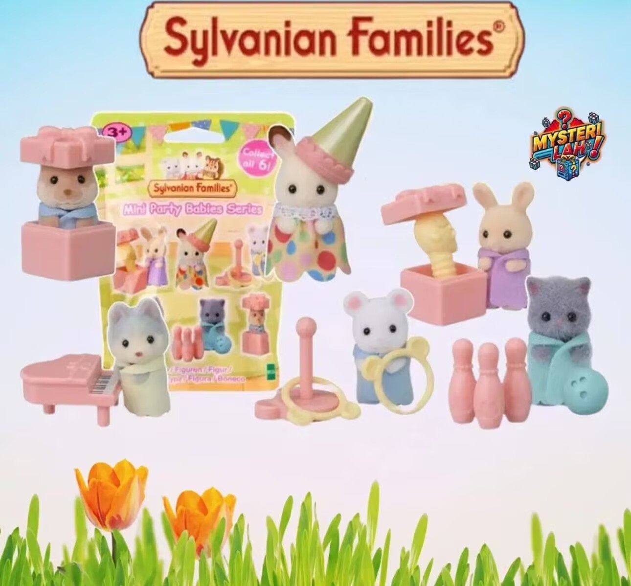 AliExpress in stock Sylvanian Families Toys Girl Toy Kitchens Mini Baby Party Blind Bags Dolls for Girls Miniature Food Children's Kitchen, view 3