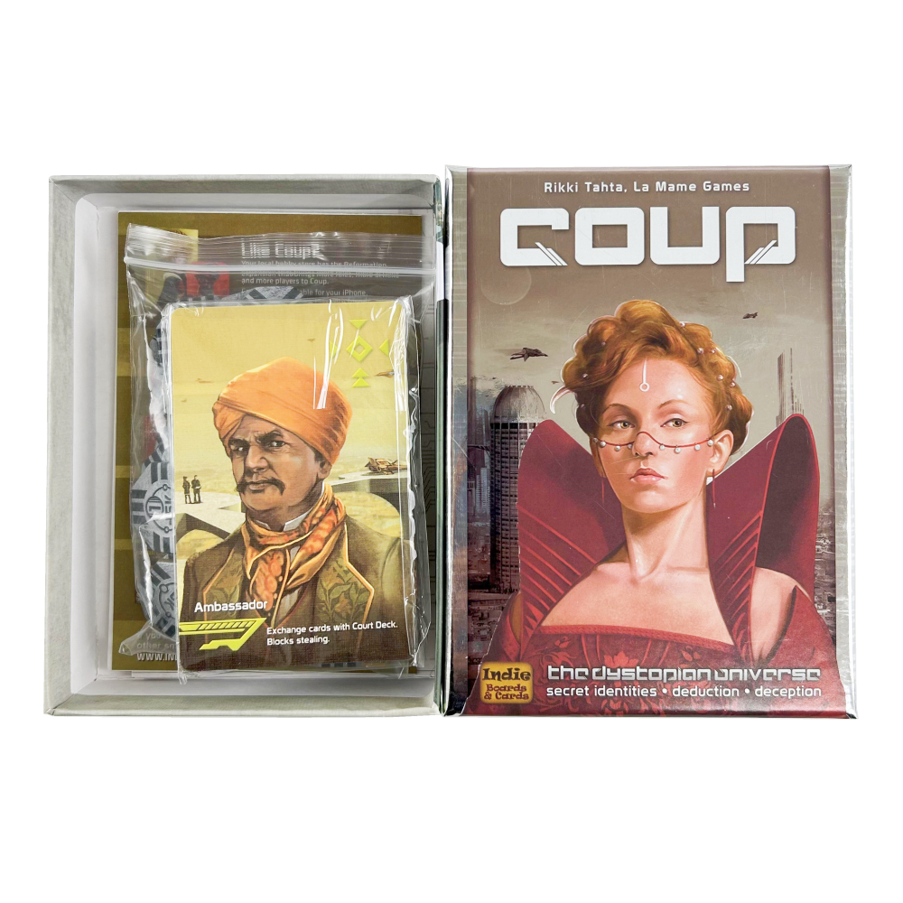 AliExpress Indie Boards and Cards | Coup | Card Game Coup Reformation 2nd Edition Expansion Card Game, view 2