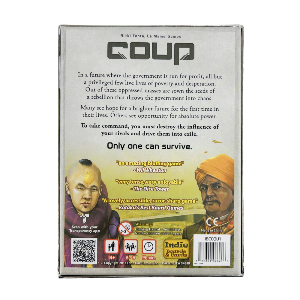 AliExpress Indie Boards and Cards | Coup | Card Game Coup Reformation 2nd Edition Expansion Card Game, view 4