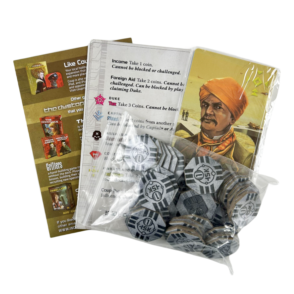 AliExpress Indie Boards and Cards | Coup | Card Game Coup Reformation 2nd Edition Expansion Card Game, view 5