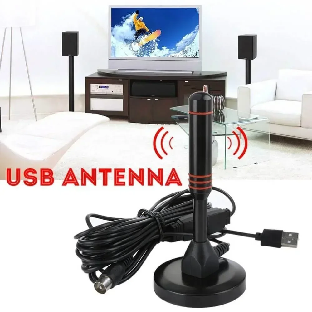 AliExpress Indoor Outdoor Ultra HD Digital TV Antenna with VHF UHF Amplifier 200 Miles Range Quick Response Aerial Set for Amplified DAB, view 2