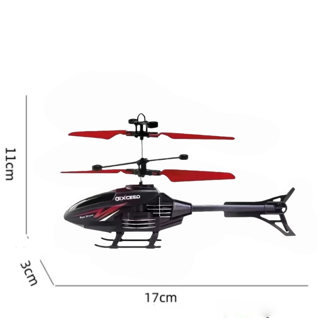 AliExpress Induction Helicopter Toy Room Charged Remote Control Small Aircraft Training Coordination Gifts for Boys and Girls, view 5