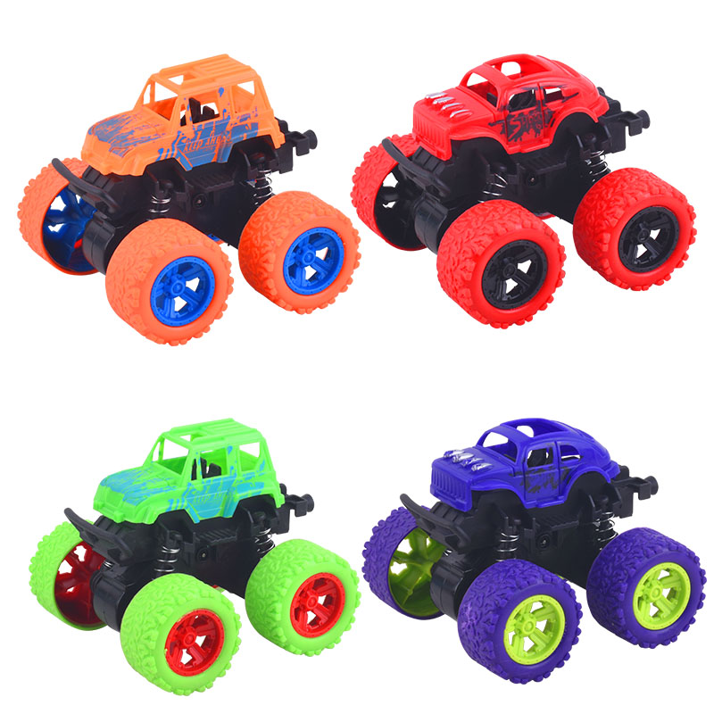 AliExpress Inertial Off-Road Vehicle Toy Super Fall Resistant Climbing Car Model Car Children's Four-Wheel Drive Toy 360 Degree Rotation, view 5