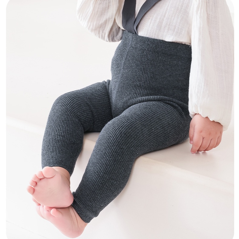 AliExpress Infant Baby Girl Boy Suspender Leggings High Waist High Elasticity Solid Simple Style Spring Clothing Accessories Stockings 1-2Y