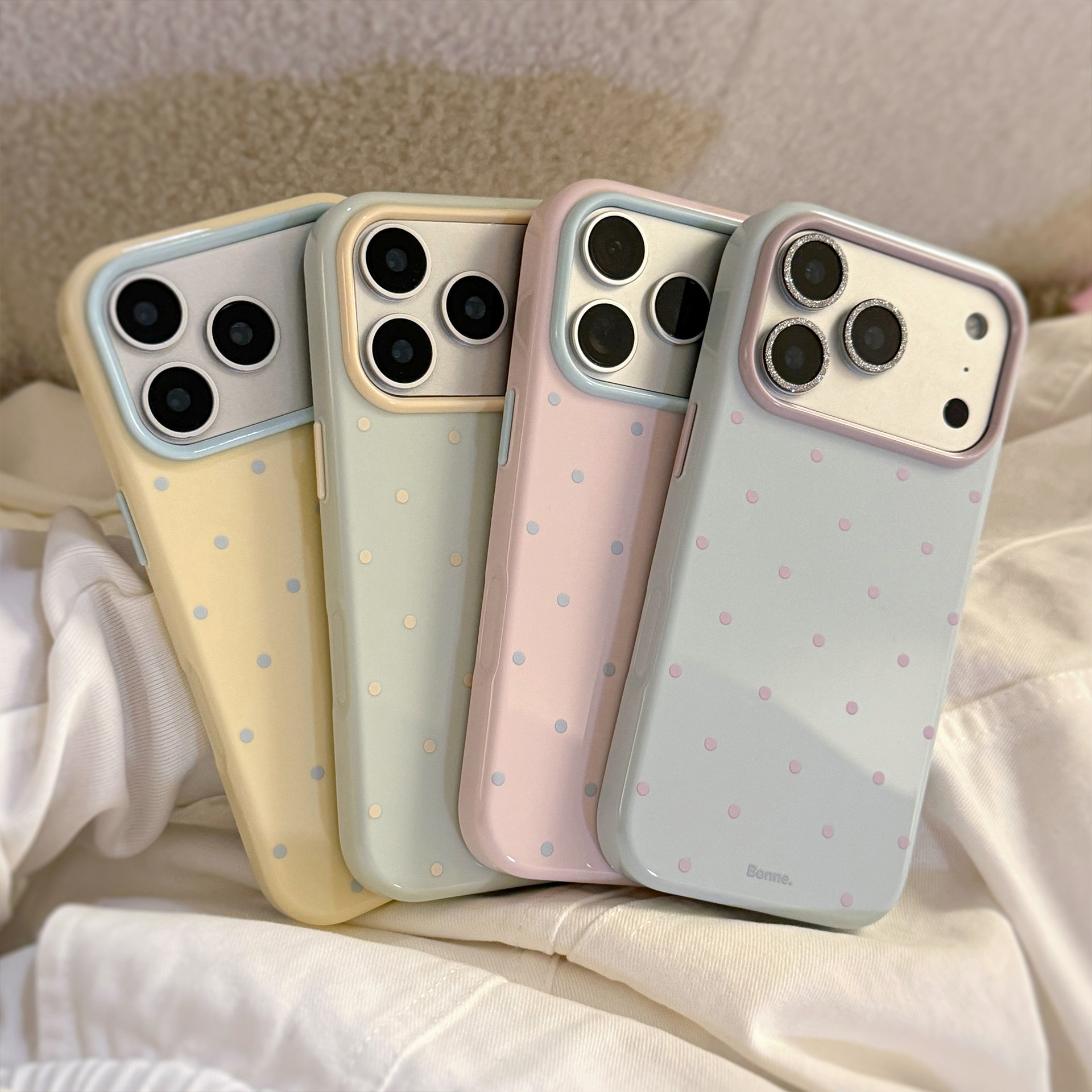 AliExpress Korean Polka Dot Soft TPU Case for iPhone