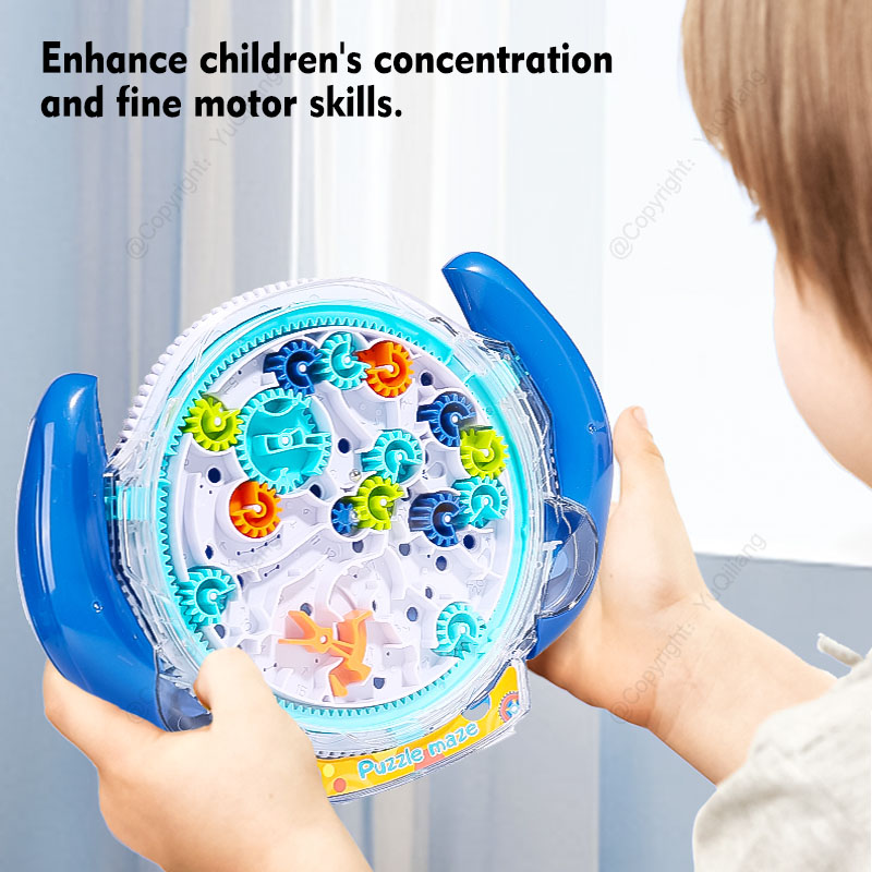 AliExpress Intellectual Escape Maze Challenge, Maze Disk Gear Track Ball, Logic Training, Attention Enhancement, Children's Game Controller Toy, Parent-Child Interactive Hand-Eye Coordination Educational Toy, Holiday Gift, view 2