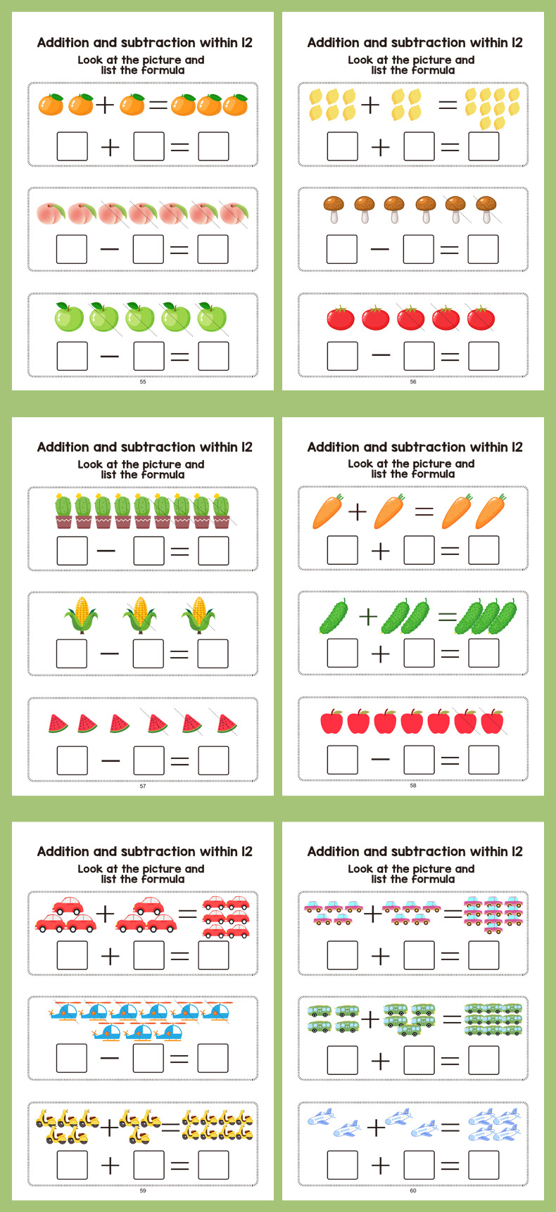AliExpress Interactive Math Workbook - Counting, Addition, and Subtraction Within 10, Number Relationships Activities - Visual Learning Workbook, Suitable for Preschool, First Grade, Home Education, Classroom Teaching - Learning and Educational Writing Tools - Teachers and Parents, view 5