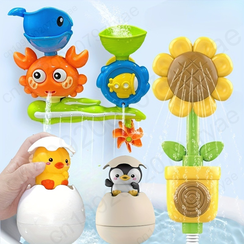 AliExpress Interactive Suction Cup Bath Toy Set for Youngsters,Ideal for Youngsters and Schoolers, Perfect Gift for Halloween, Christmas, view 4