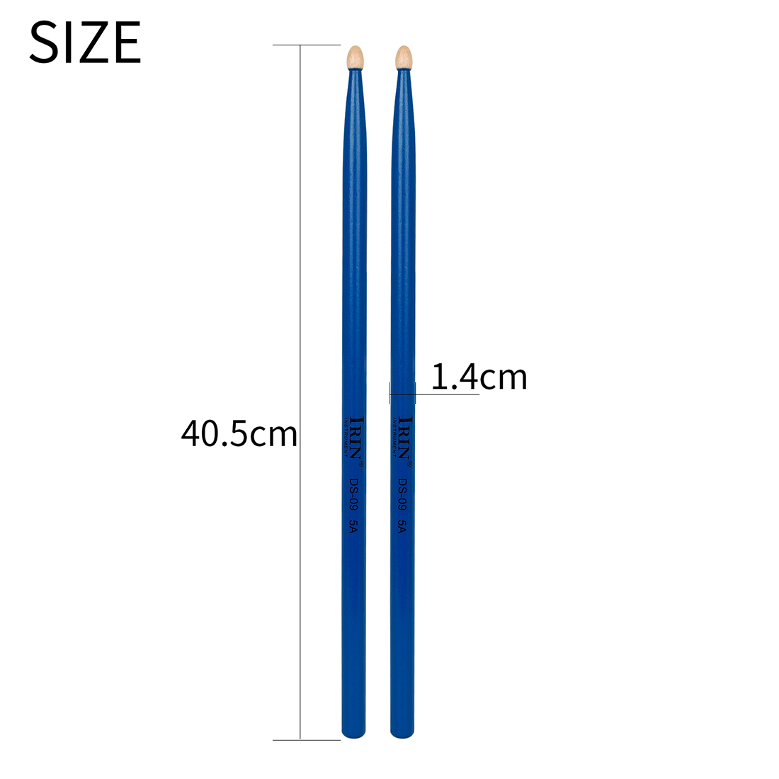 AliExpress IRIN 5A 7A Drumstick Maple Drum Sticks DS-09 Multicolor Drum Mallets Professional Percussion Musical Instrument Accessories Part, view 4