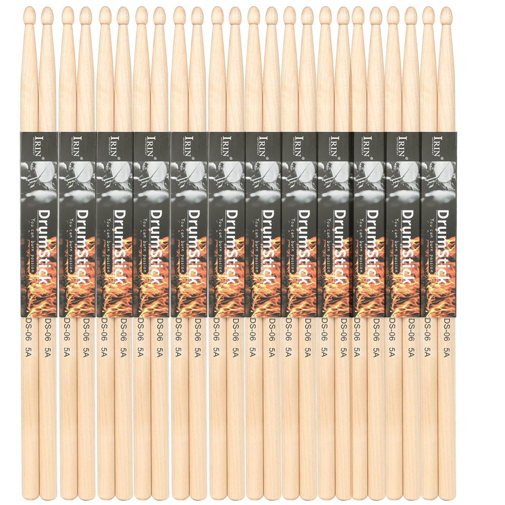 AliExpress IRIN 5A 7A Drumstick Maple Drum Sticks DS-09 Multicolor Drum Mallets Professional Percussion Musical Instrument Accessories Part, view 5