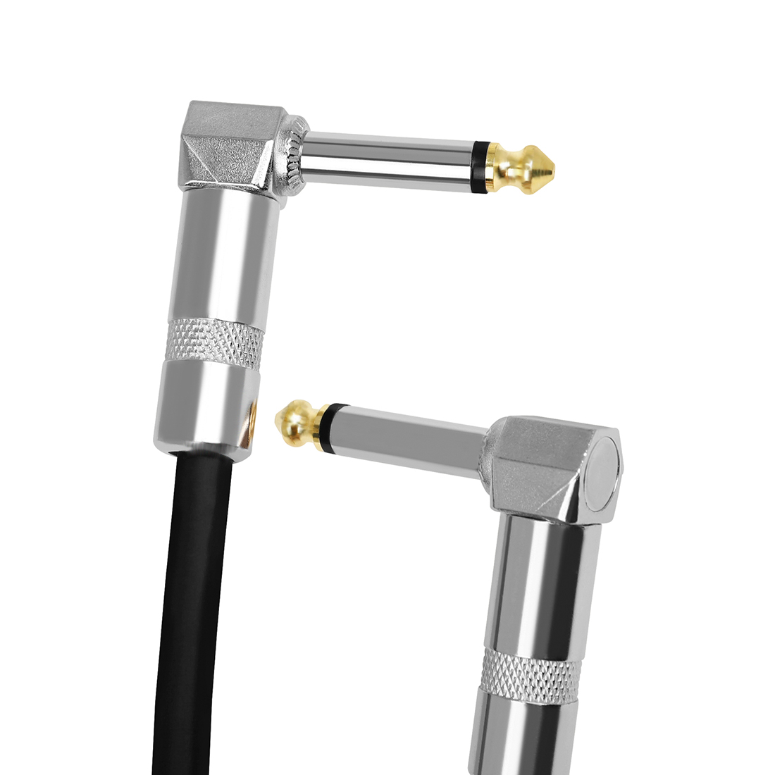 AliExpress IRIN Guitar Effect Pedal Cable 6.35Mm Connecting Wire Flat Patch Connector Metal Heads Copper Core Cables Guitar Accessories, view 5