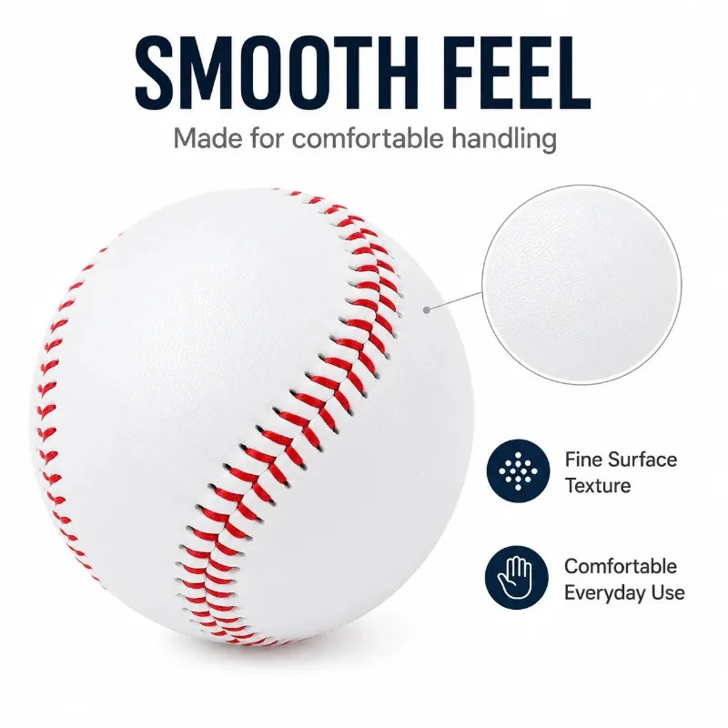 AliExpress J Durable & Safe Elastic PU Foam Baseball, Indoor & Outdoor Recreation, Lightweight Training Softball, Sports Fitness Equipment