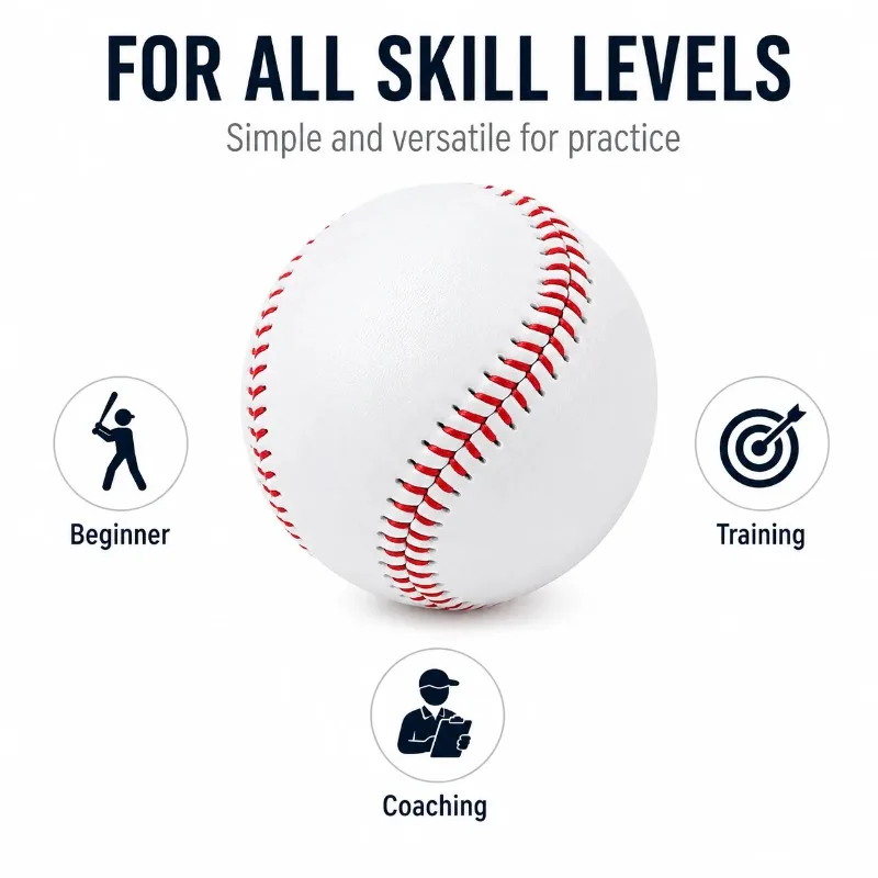 AliExpress J Durable & Safe Elastic PU Foam Baseball, Indoor & Outdoor Recreation, Lightweight Training Softball, Sports Fitness Equipment, view 4