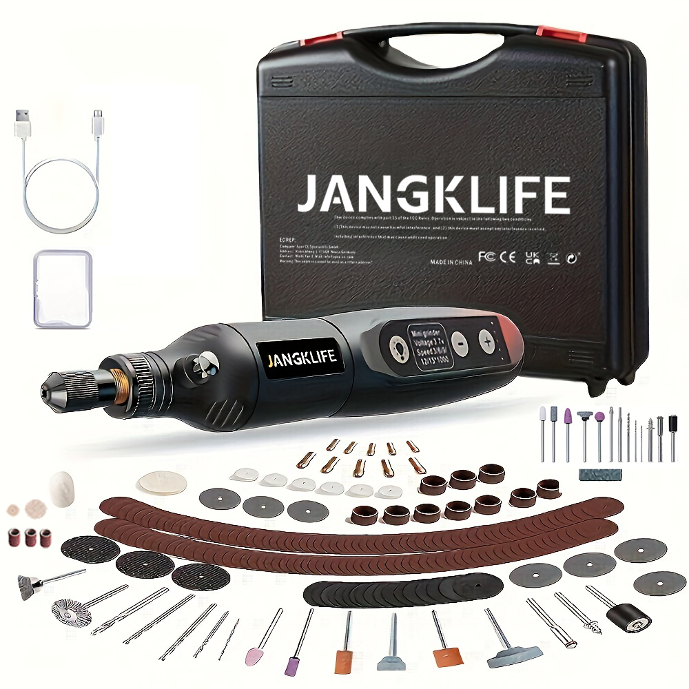 AliExpress JANGKLIFE USB Cordless Rotary Engraving Tool Kit