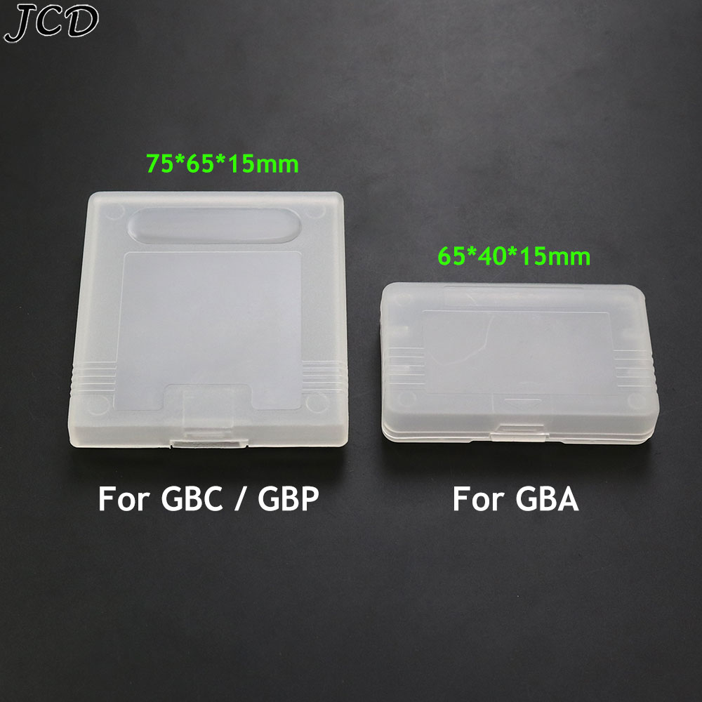 AliExpress JCD 10pcs Plastic Game Cartridge Card Case for GameBoy Color GBC GBA GBP Gaming Cards Anti-Dust Clear Protective Box