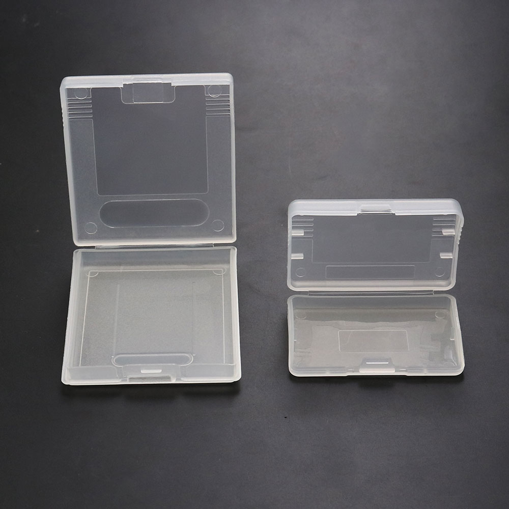 AliExpress JCD 10pcs Plastic Game Cartridge Card Case for GameBoy Color GBC GBA GBP Gaming Cards Anti-Dust Clear Protective Box, view 5
