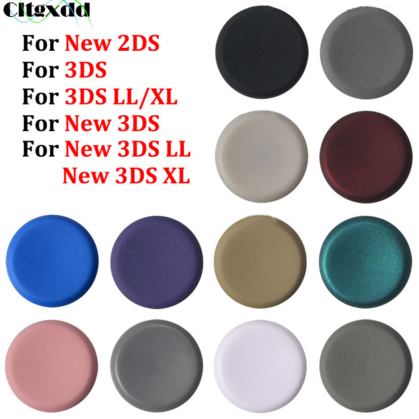 AliExpress JCD 1pcs For 3DS 3DSXL 3DSLL Analog Controller Stick Cap 3D Joystick Cap For New 2DS 3DS LL XL Thumbstick Button