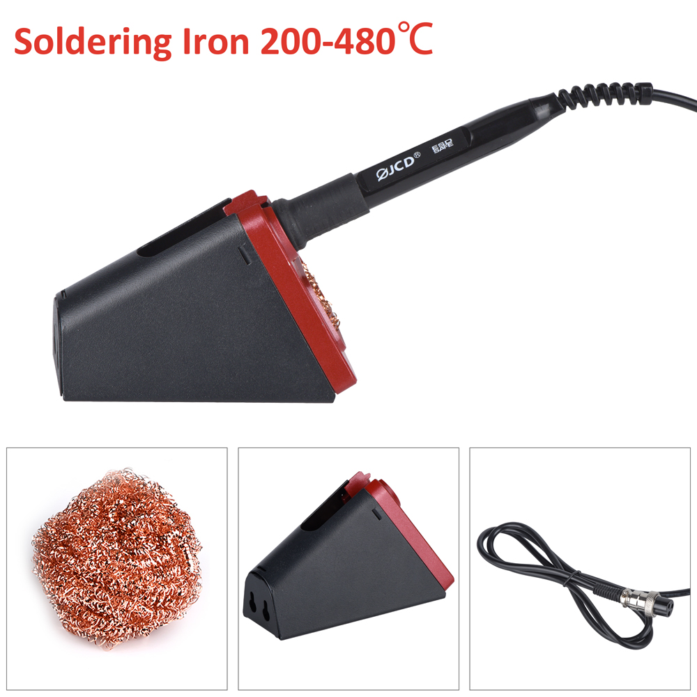 AliExpress JCD 820 Aluminum Soldering Iron Stand with Cleaning Ball, view 5