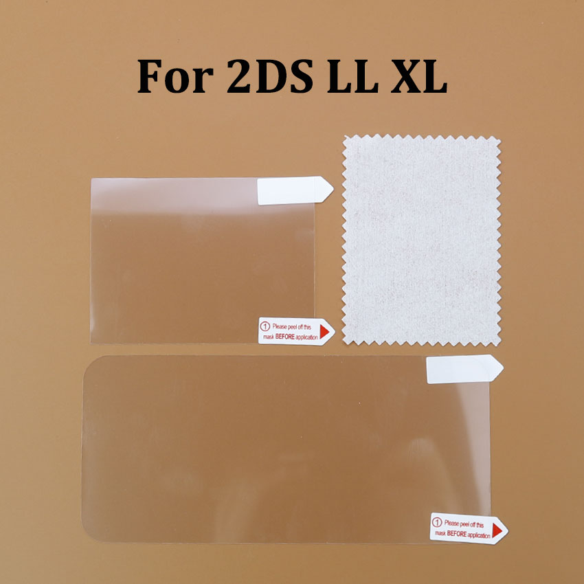 AliExpress JCD Clear Protective Film For NDS DSi NDSi XL LL NDSL DS Lite Top+Bottom LCD Screen Protector For 2DS 3DS XL LL New 3DSLL 3DSXL, view 2