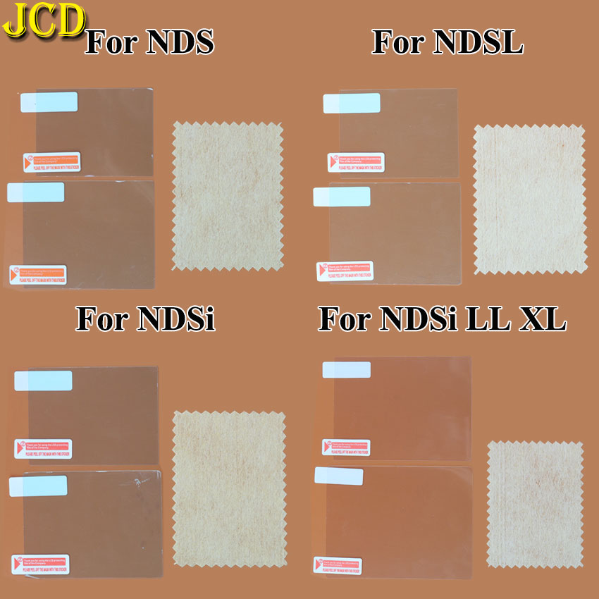 AliExpress JCD Clear Protective Film For NDS DSi NDSi XL LL NDSL DS Lite Top+Bottom LCD Screen Protector For 2DS 3DS XL LL New 3DSLL 3DSXL, view 6